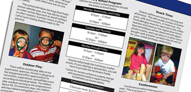 Prime Time Preschool – Brochure